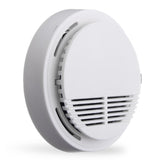 School Home Office Cordless Smoke-Detector Fire-Alarm Photoelectric Sensor White