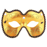Daweigao Party Mask - M7802, Gold - SnapZapp