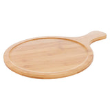 Wooden Round Pizza Plate, 41 x 30 cm by Square