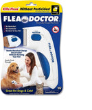 Flea Doctor Electronic Flea Comb Perfect for Dogs & Cats, Kills & Stuns Fleas - As Seen On TV