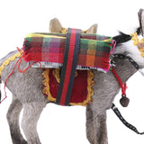 Faux Fur Donkeys Set Of 4 - Multi Color - Daweigao - SnapZapp