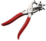 Hole Punch Plier with Six Different Size Tubes for Leather, Paper, Plastics Punching