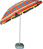 Beach Umbrella 2.40 meter UV multi-colour protected PRO000003