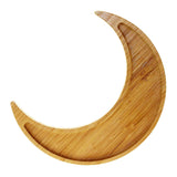 Moon Shape Wooden Plates & Dishes
