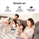 Google Chromecast with Google TV 4К Media Streamer with Google Assistant - Snow