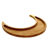 Moon Shape Wooden Plates & Dishes