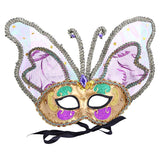 Daweigao Carnival Mask - B2009, Gold and Purple - SnapZapp