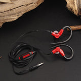 LMK-051 In-Ear Earphones With Mic Bass Sport Music Headset Stereo