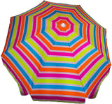 Beach Umbrella 2.40 meter UV multi-colour protected PRO000003