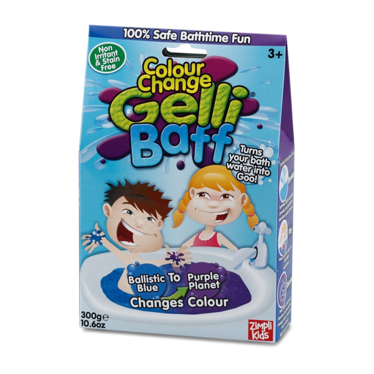 Zimpli Kids Gelli Baff Color Change (Ballistic Blue, 300 g)