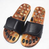 Pebble stone Foot massage slippers - LARGE SIZE