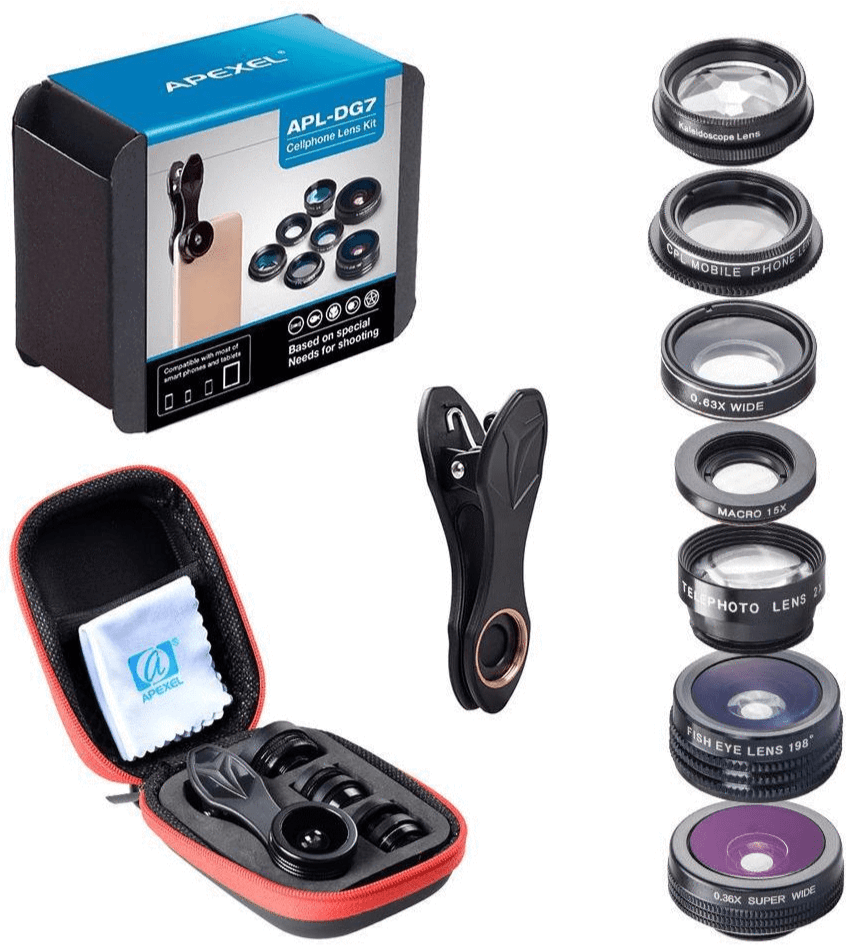 Mobile phone lens kit