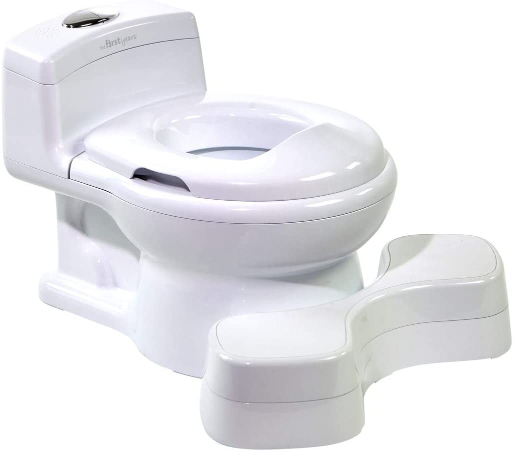 The First Years Super Pooper Plus Potty, White