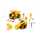 Assembly and disassembly engineering vehicle set