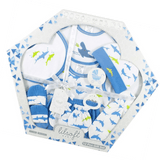 Lilsoft New Born Baby's Clothing Gift Set Box of 12 PCS For Boys #4356