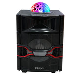 SQUARE Speaker with bluetooth/FM/USB/SD and colored lights