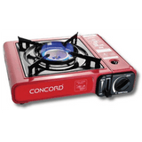 Concord Portable Camping Stove with Gas refill & Carry Case