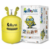 Balloonee Standard Party Kit with Helium Gas Tank, 30 Balloons and Ribbon.