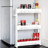 3 Tier Multipurpose Shelf with Removable Wheels - SnapZapp