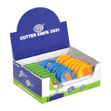 Kraft Cutters With Key Chain, Pack of 24 pieces, Assorted Colors