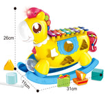 Baby Toys  Musical Pony with Blocks - SnapZapp