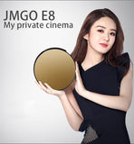 JmGO E8 1500LM LED Projector Multi-media player and Smart Home Theater System