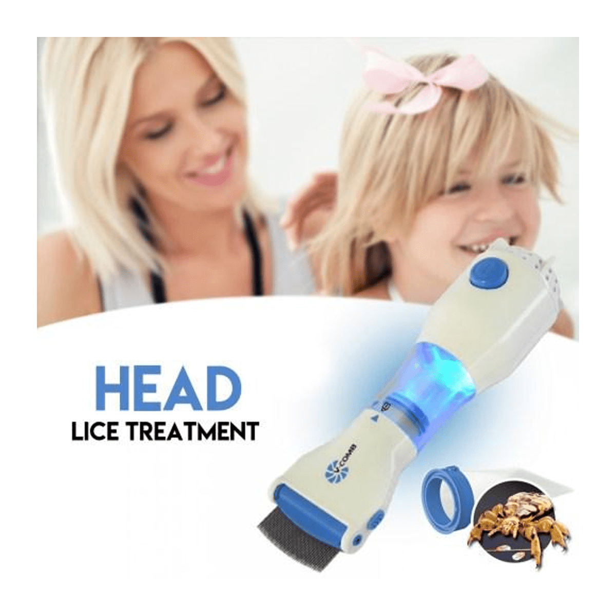 V-Comb - Chemical Free Head Lice Treatment
