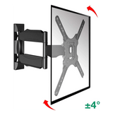 Full Motion TV Wall Mount for Most 32-55 Inches LED LCD Computer Monitors and TVs -NB