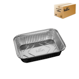 Aluminum Container With Lid 26x19x5.7 cms  (400Pc / Carton)