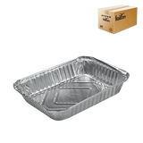 Aluminum Container With Lid 23x17x4.3 cms  (400Pc / Carton)