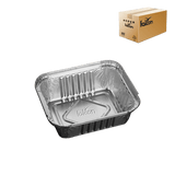 Aluminum Container With Lid 15x12x5 cms  (1000Pc / Carton)
