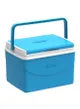 5-Liter KeepCold Picnic Icebox Blue/White 27x20x19cm