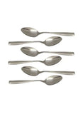 6-Piece Dessert Spoon Silver