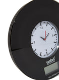 Sanford Clock Shaped Kitchen Scale Black - 200x32x216 millimeter