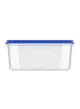 Oval Food Storage Containers Pack Blue/Clear