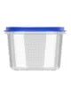 Oval Food Storage Containers Pack Blue/Clear