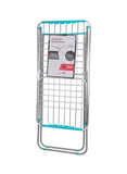 Aluminium Cloth Dryer Drying Sapace Assorted Colour Silver/Blue 18meter