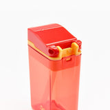 Drink in the Box Eco-Friendly Reusable Drink and Juice Box Container by Precidio Design, 8oz (Red)