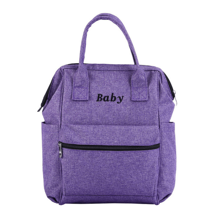 Baby Shop - Purple Baby Diaper Bag by Night Angel