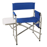 Aluminum Director’s Chair (55x47x78cm, Blue) - SquareDubai
