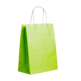 Kraft Paper bags with twisted paper handle A4 SIZE 12 pcs / pack