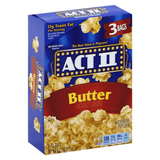 Act II Butter Popcorn (3X242gm)