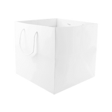White paper bag square-shaped (33 X 33 X 28 CM) 10 Pc Pack