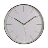 AW19 Stolpa Wall Clock 30x30x4cm Gold