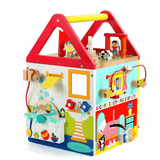 Play House Box Educational Wooden Toy