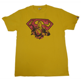 Superman Logo Men's T-Shirt, Cotton, Bio wash - Warner Bros - Yellow