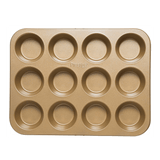 Prestige Moments Steel 12 Cup Muffin Tin - Champagne