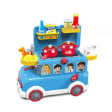 Baby Toys Go! Go! Funny Bus - Little Angel - Blue