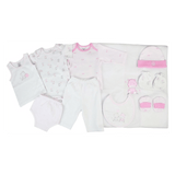 LILSOFT New Born Baby's Clothing  Gift set Box of 10 PCS For Girl #00568