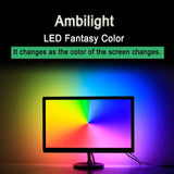 Ambilight-Kit USB LED Strip light 5050 RGB Dream color ws2812b strip for TV Desktop PC Screen Backlight lighting 3m - SnapZapp